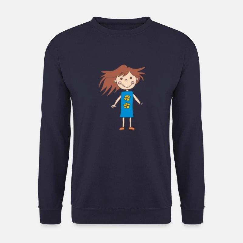 mädchen klein - Unisex Pullover - Navy