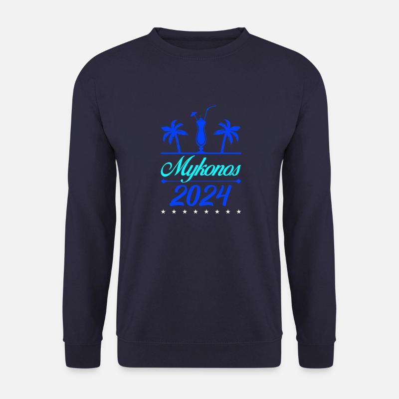 mykonos 2024 - Unisex Pullover - Navy