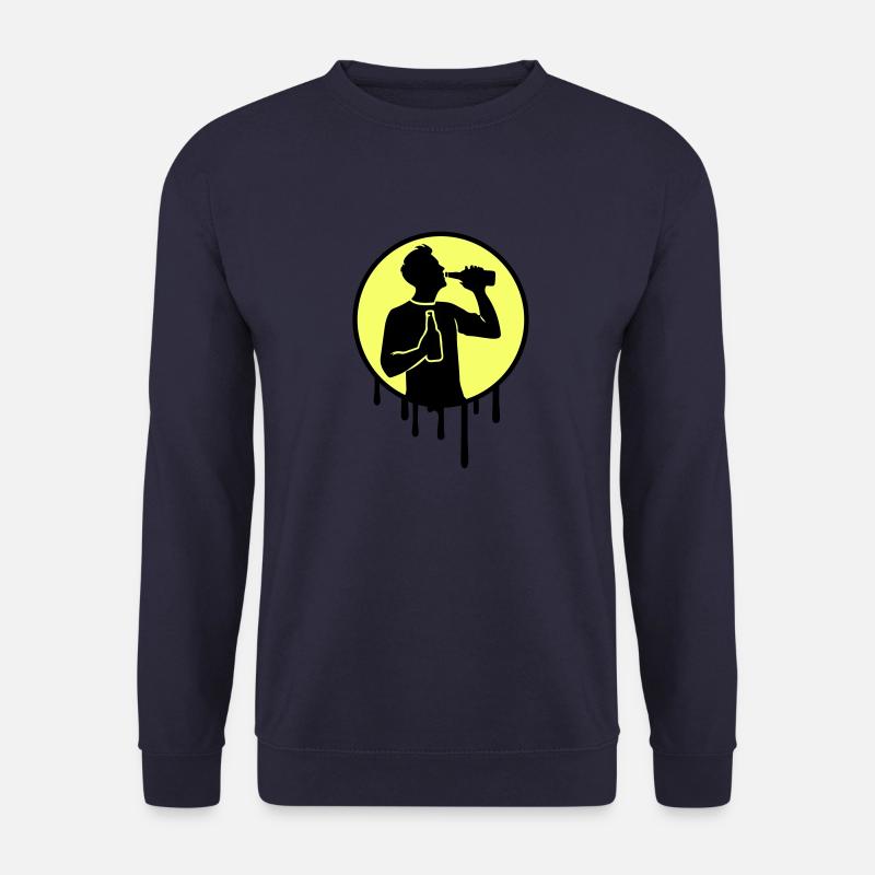 Saufen Party Mann - Unisex Pullover - Navy