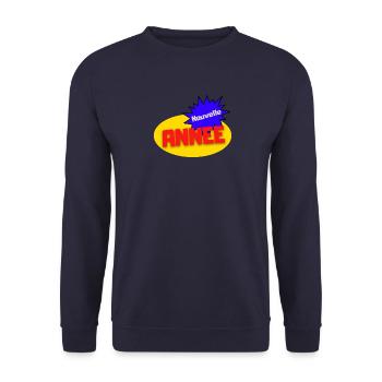 Nouvelle année - Sweat-shirt Unisexe - marine - Devant - Alina (178cm) & Michal (187cm)