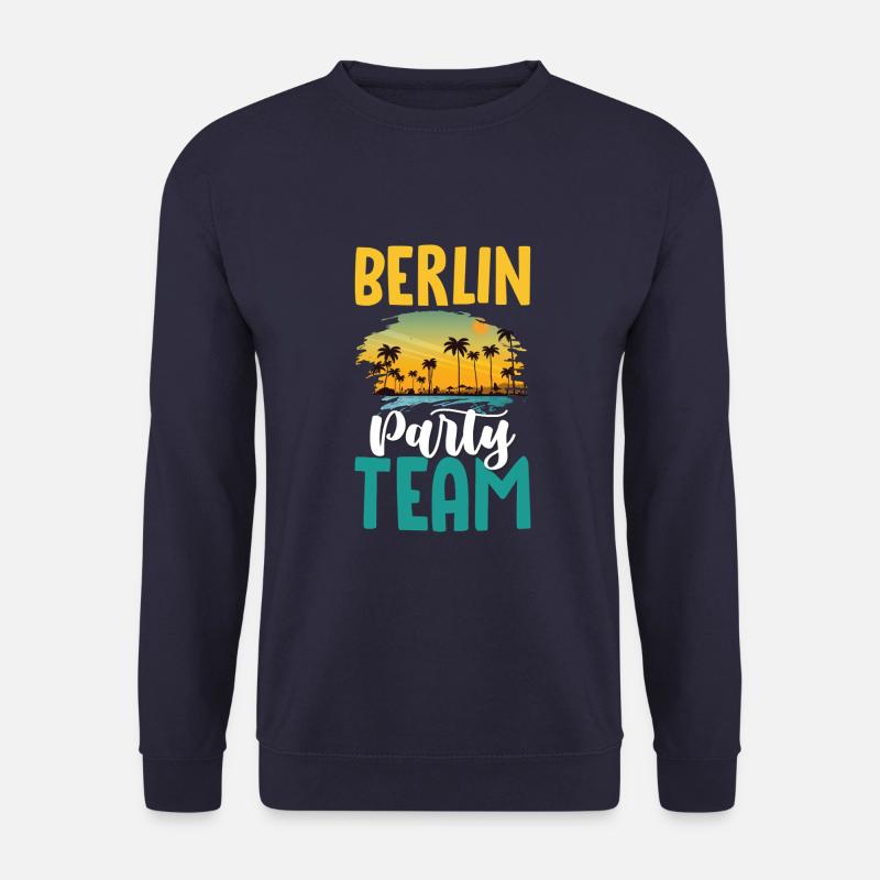 Berlin Party Team - Unisex Sweatshirt - navy