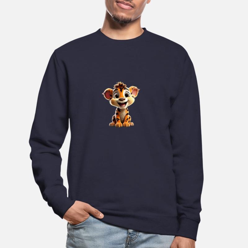 Lionceau Joyeux Sweat-shirt Unisexe
