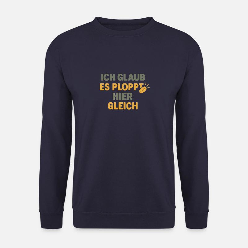 Ploppt gleich - Unisex Pullover - Navy