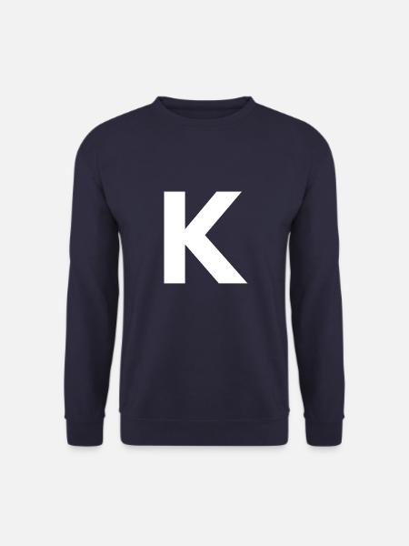 K - Unisex Sweatshirt - navy