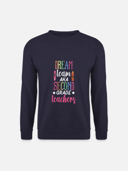 2nd Grade Teachers - Unisex Pullover - Navy