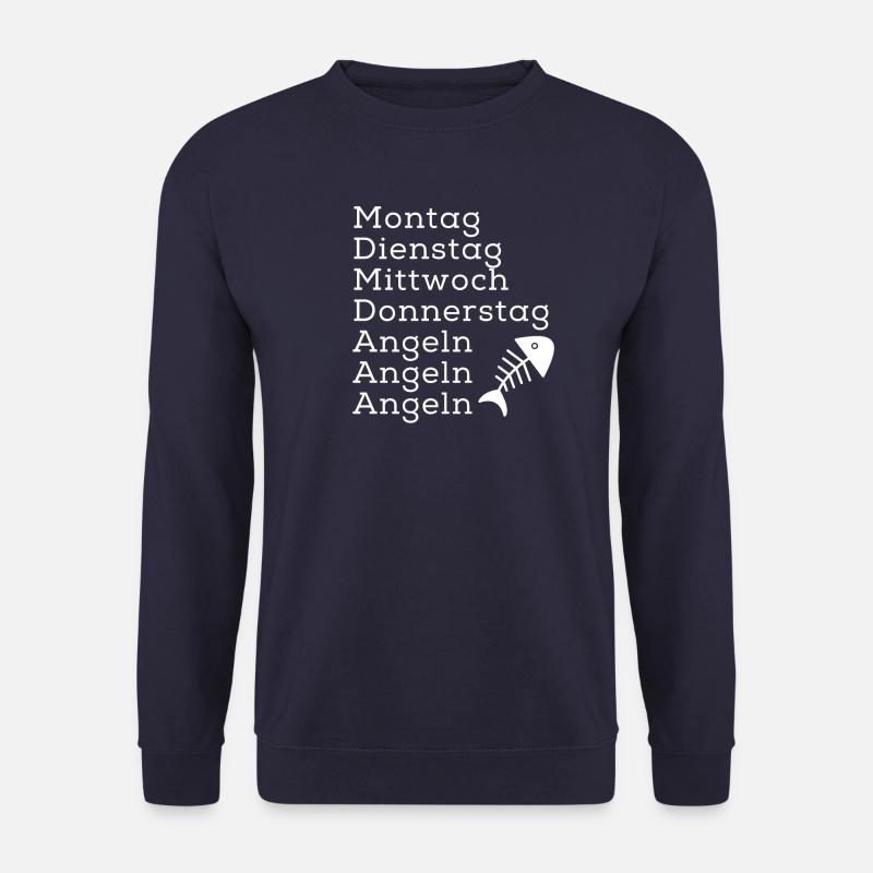 angeln - Unisex Pullover - Navy