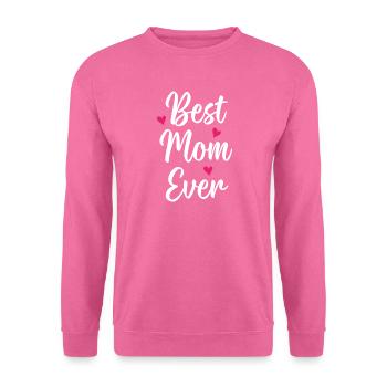 Beste Mutter aller Zeiten - Unisex Pullover - Pink - Vorne