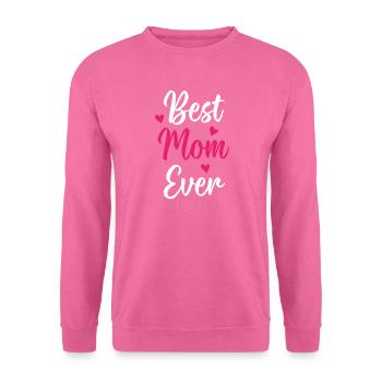Beste Mutter aller Zeiten - Unisex Pullover - Pink - Vorne