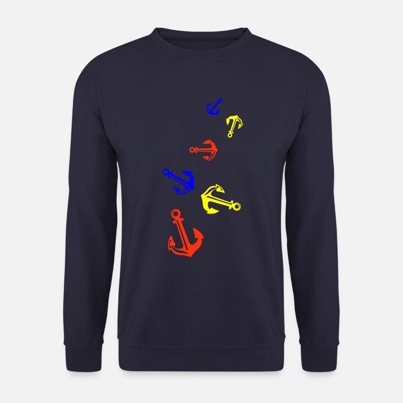 Anker Icon Symbol - Unisex Pullover - Navy