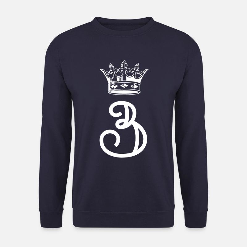 3 Zahl Krone - Unisex Pullover - Navy