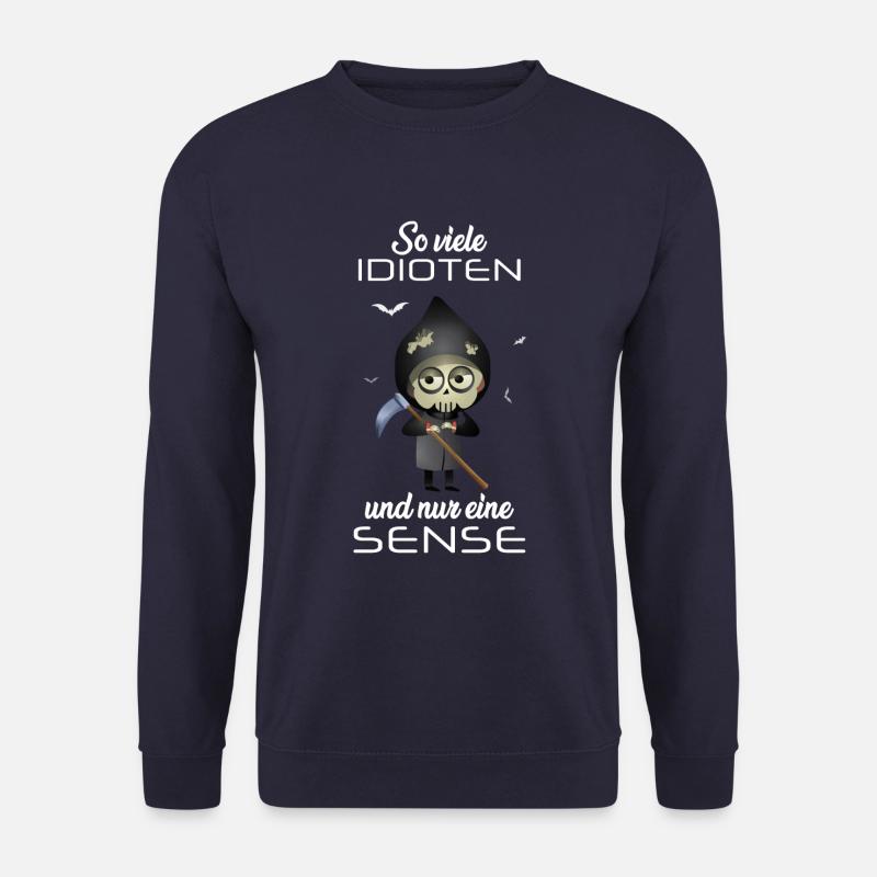 Bestatter | Leichenbestatter mit schwarzem Humor - Unisex Pullover - Navy