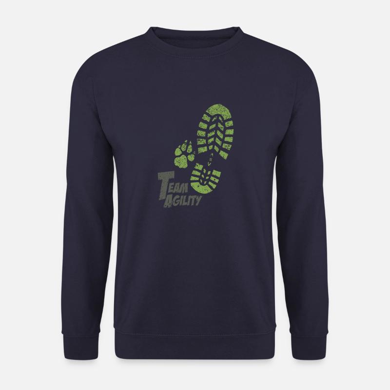 Team Agility gruen - Unisex Pullover - Navy