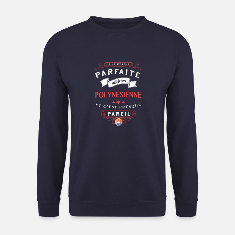 Polynesienne Parfaite - Sweat-shirt Unisexe - marine