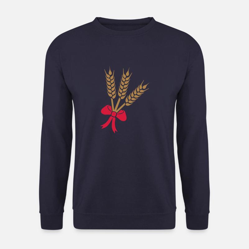 Pszenica - Bluza unisex - granatowy