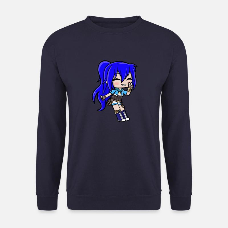 Funneh Gacha Mädchen - Unisex Pullover - Navy