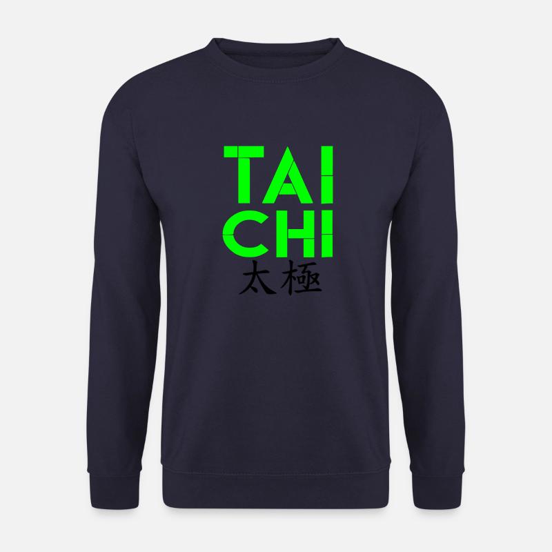 Ich liebe Tai Chi, Tai Chi, Tai Chi Hoodies, Tai Chi - Unisex Pullover - Navy