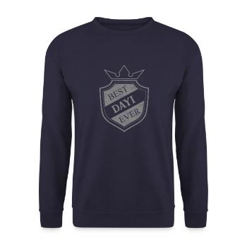 Dayı - Unisex Pullover - Navy - Vorne - Alina (178cm) & Michal (187cm)