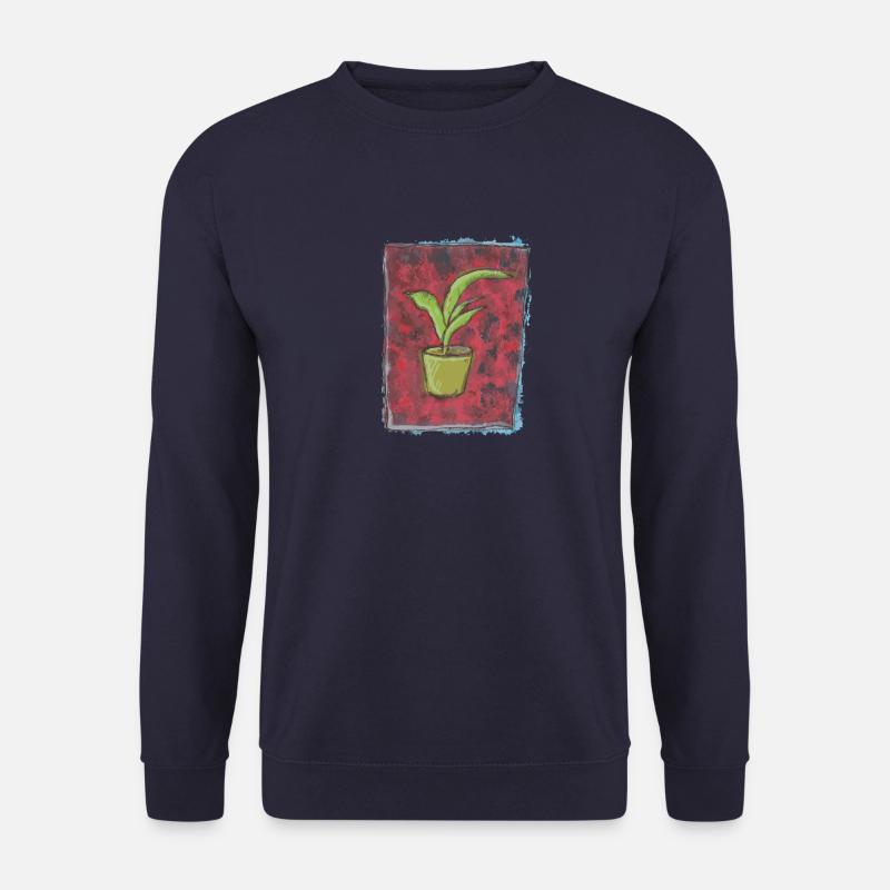Dracaena Pflanze - Unisex Pullover - Navy