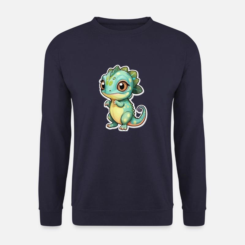Cute Chameleon - Unisex Sweatshirt - navy