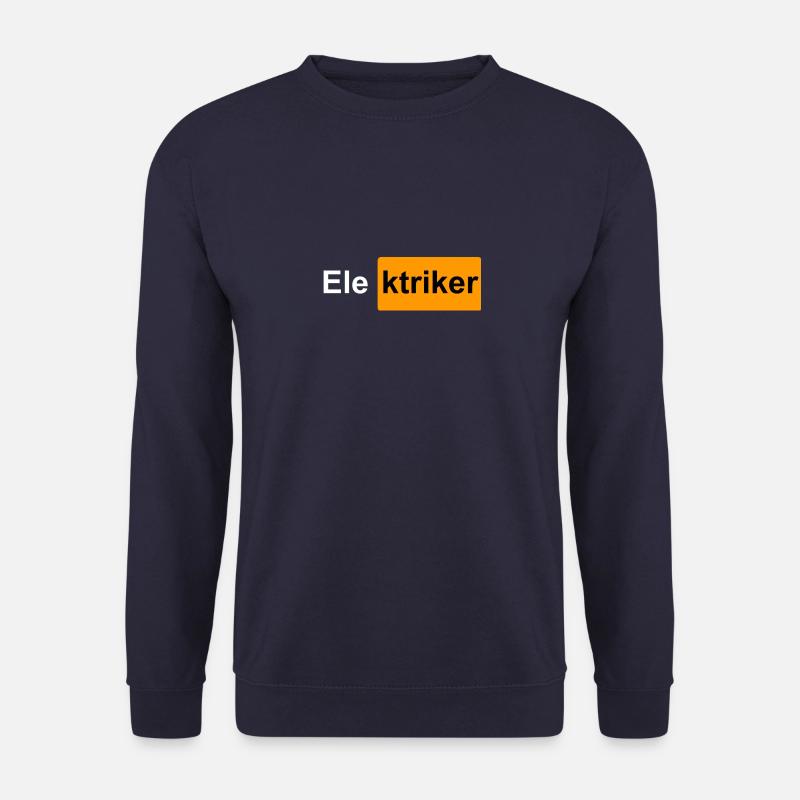 Elektriker - Unisex Pullover - Navy