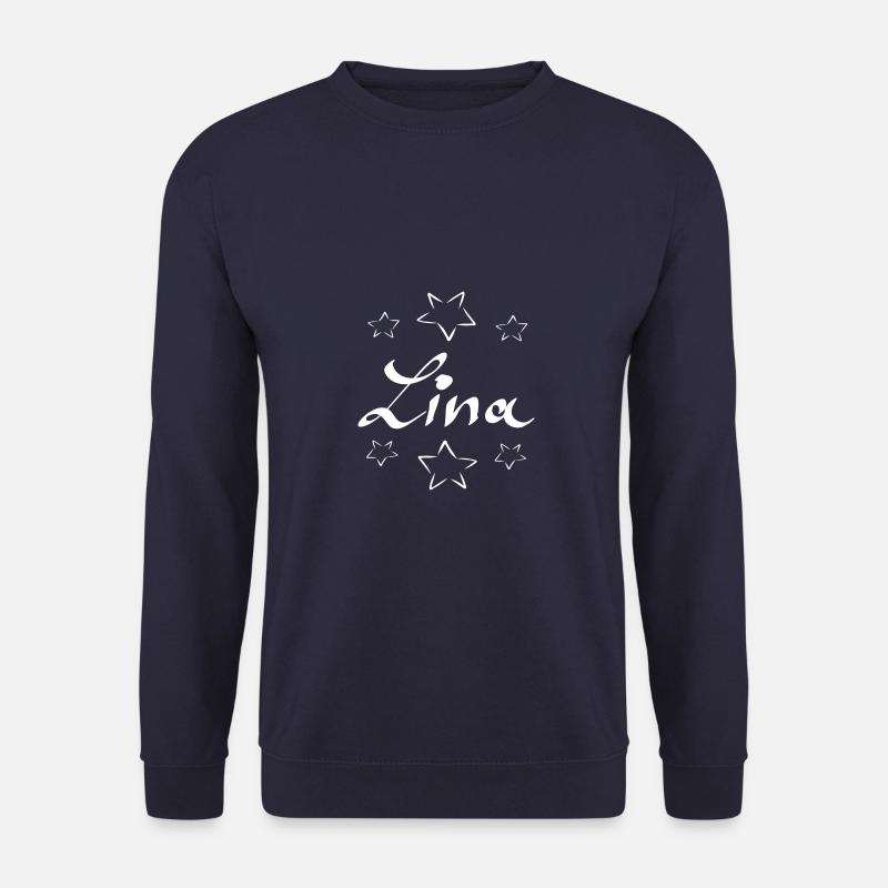 Lina mit Sternen - Unisex Pullover - Navy