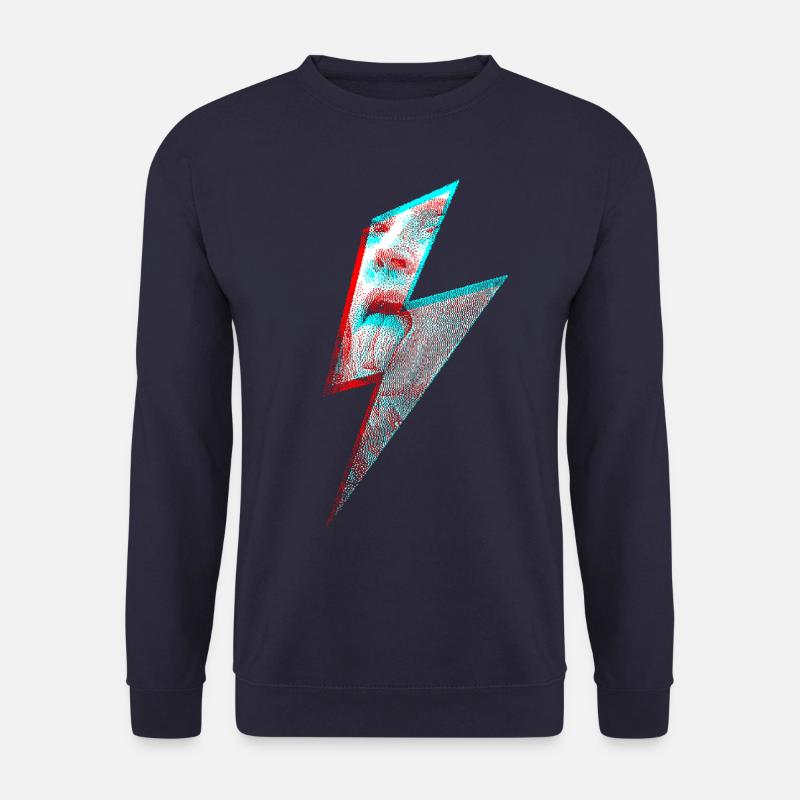 Rebel Flash Lick - Unisex Sweatshirt - navy