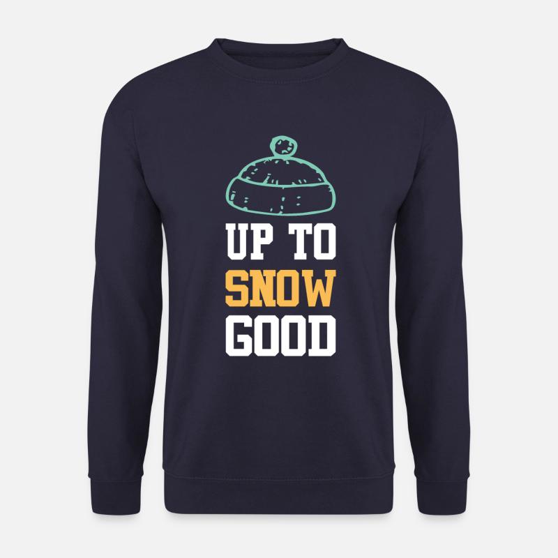 snowboarder spruch - Unisex Pullover - Navy