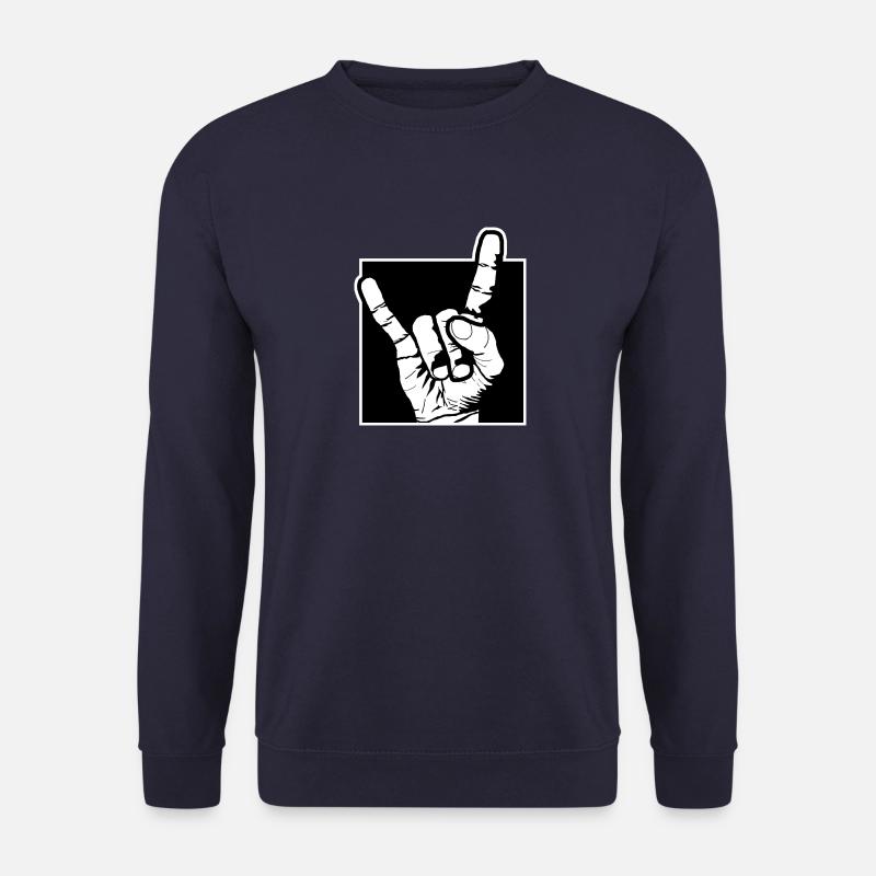 Pommesgabel Heavy Metal - Unisex Pullover - Navy