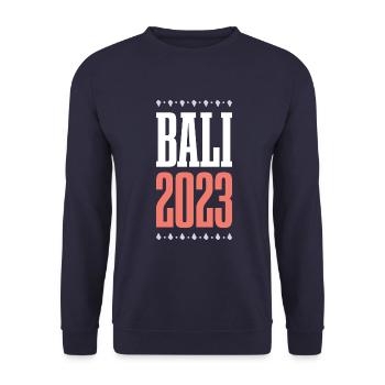 Bali 2023 - Unisex Pullover - Navy - Vorne - Alina (178cm) & Michal (187cm)