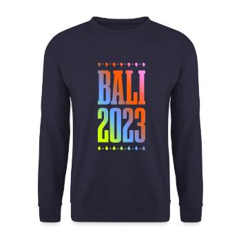 Bali 2023 - Sweat-shirt Unisexe - marine - Devant - Alina (178cm) & Michal (187cm)