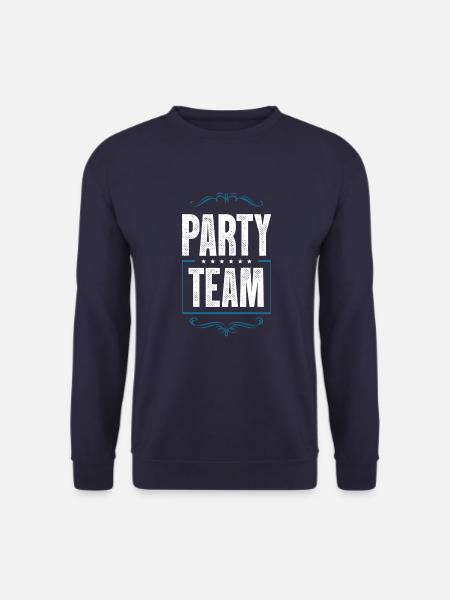Party Team - Unisex Sweatshirt - navy