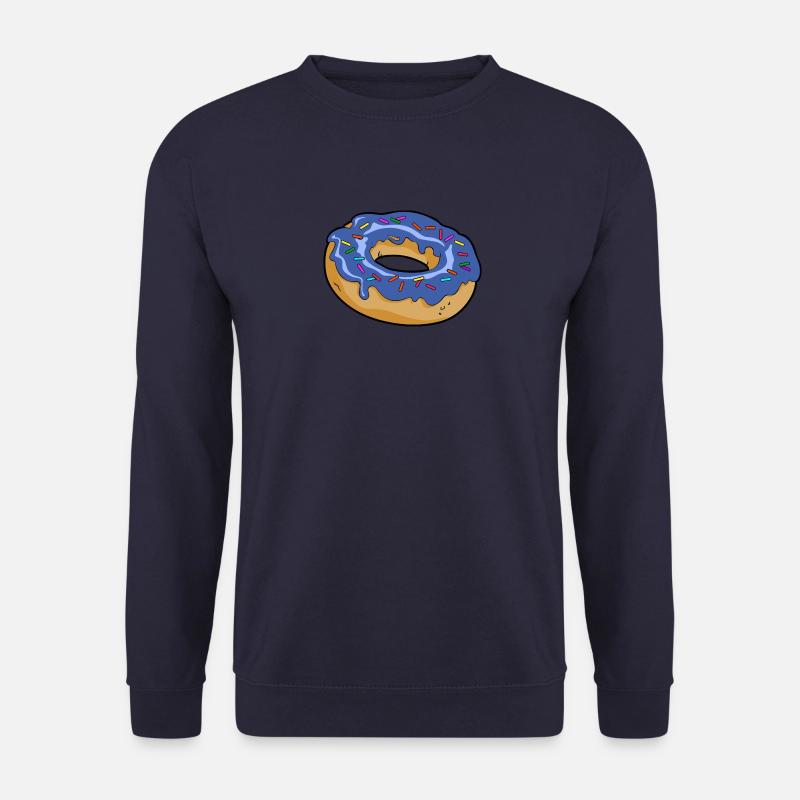 Blueberry Donut - Unisex Sweatshirt - navy