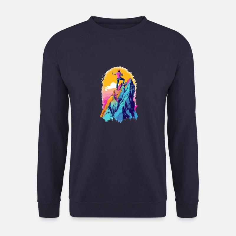 Eric hiking - Unisex Sweatshirt - navy