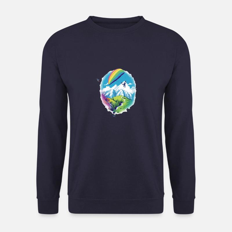 Paragliding Cedric - Unisex Sweatshirt - navy