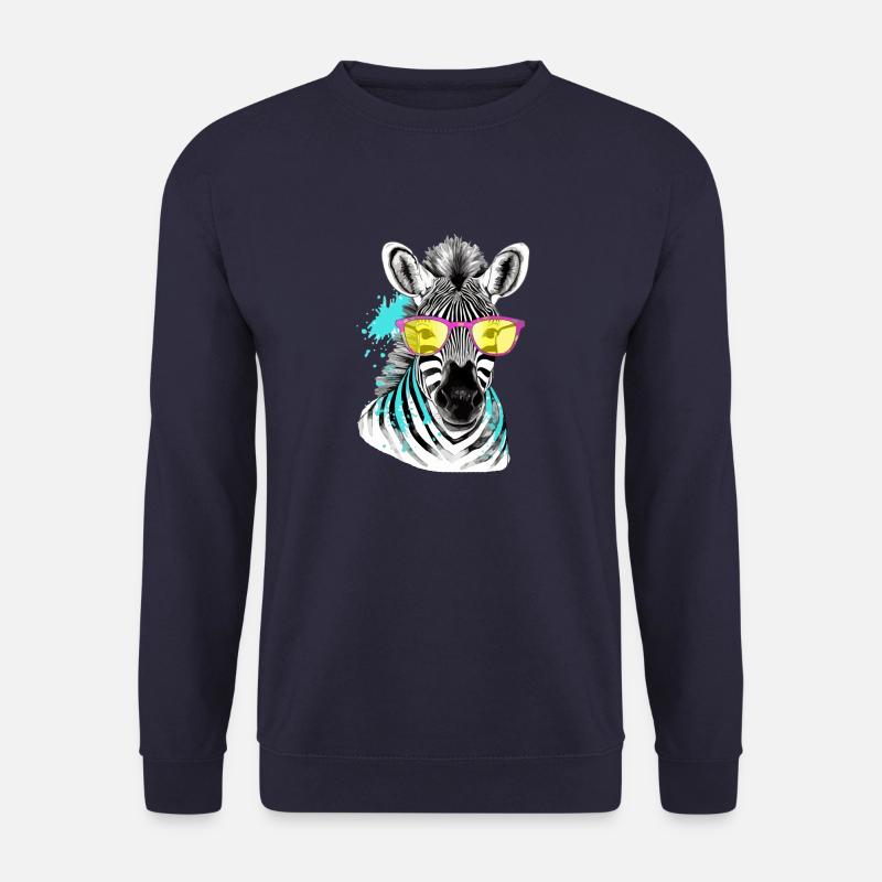 Lapi das Brillenzebra - Unisex Pullover - Navy