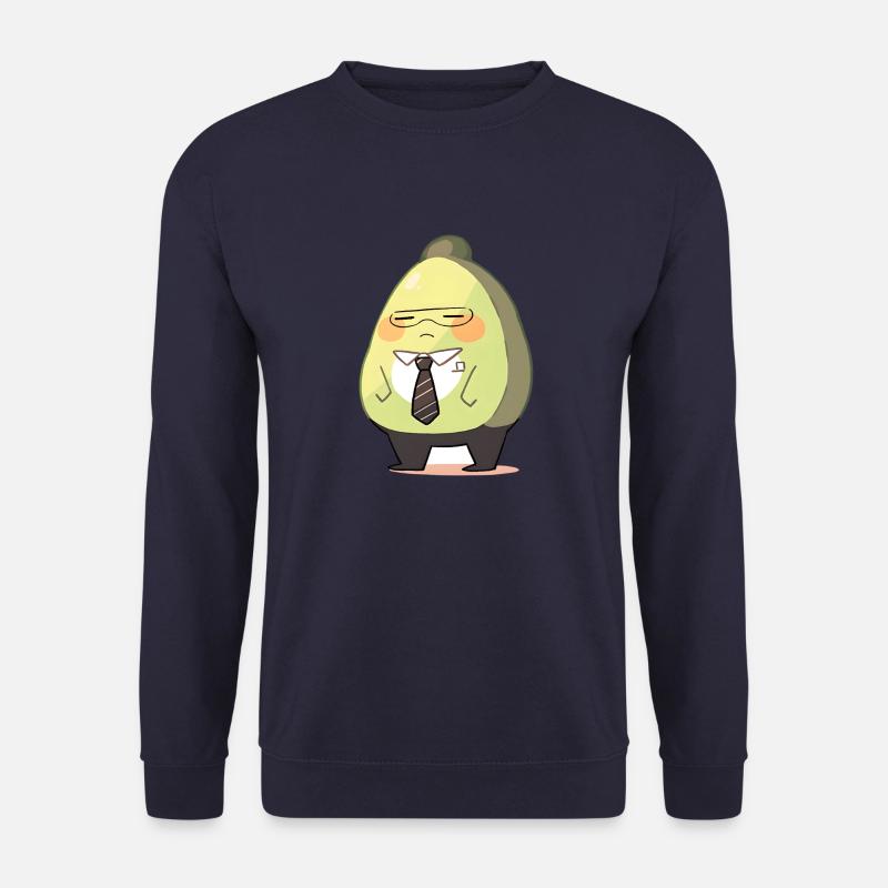 Office Avocado - Unisex Pullover - Navy