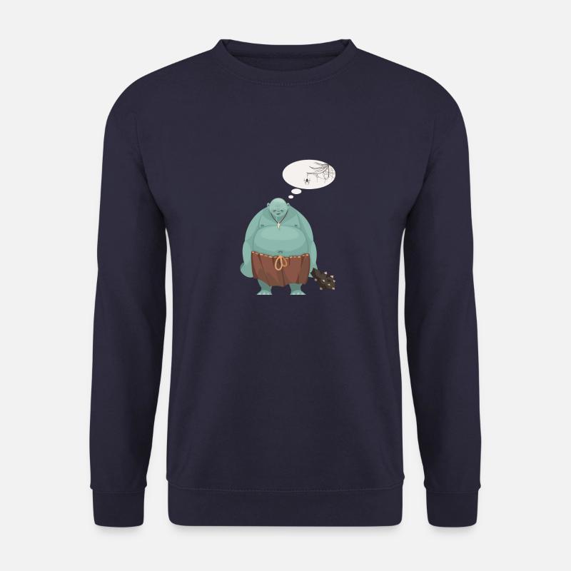 Idioten-Troll - Unisex Pullover - Navy