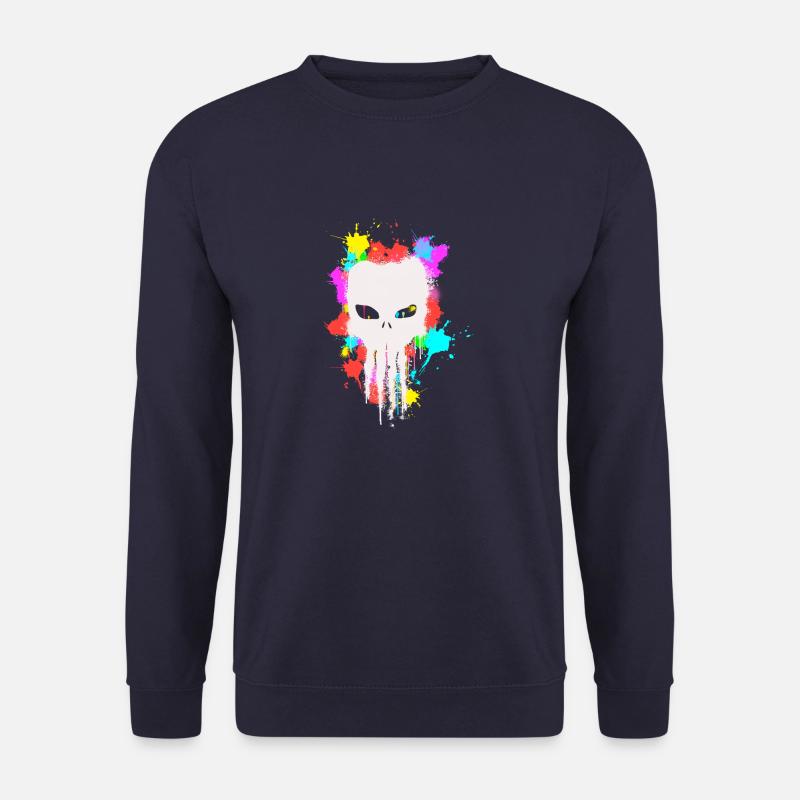 Schädel - Unisex Pullover - Navy