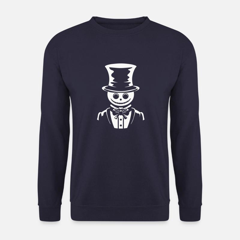 Schneemann Fröhlich Dapper - Unisex Pullover - Navy