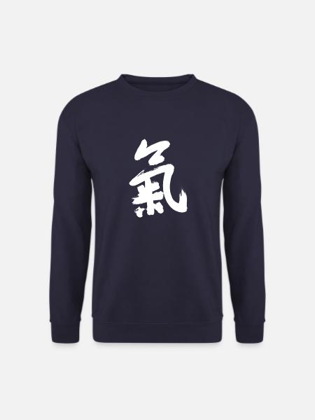 Qi - Chi - Unisex Pullover - Navy