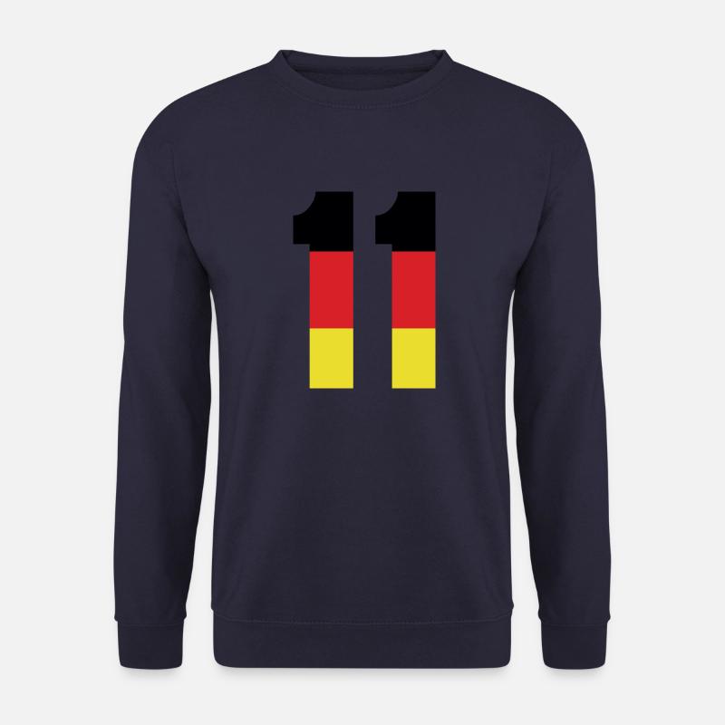 11 Number Germany Jersey - Unisex Sweatshirt - navy