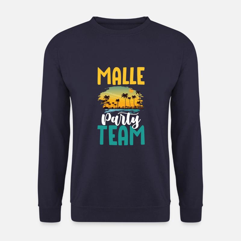 Malle Party Team - Unisex Sweatshirt - navy