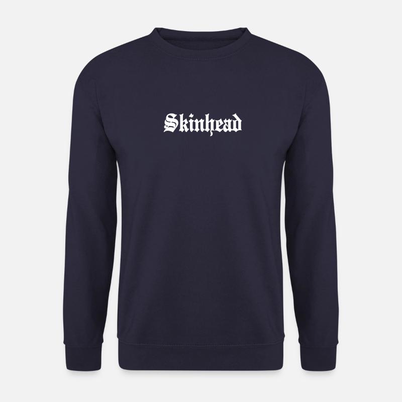 Working Class Skinhead Oi! Antiracist Bootboys My - Sweat-shirt Unisexe - marine