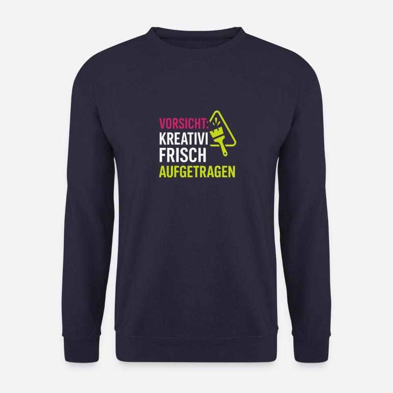 Frisch aufgetragen - Unisex Pullover - Navy
