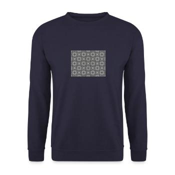 Spring coastal nature and Nordic light - Unisex Sweatshirt - navy - Front - Alina (178cm) & Michal (187cm)