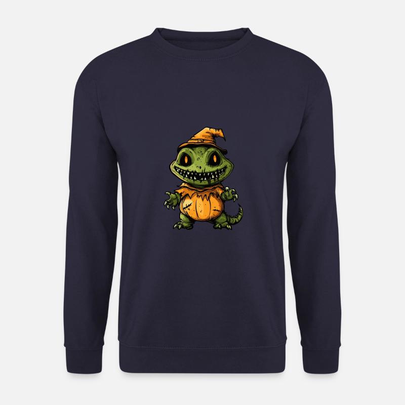 Alligator Halloween Lustig Zombie - Unisex Pullover - Navy