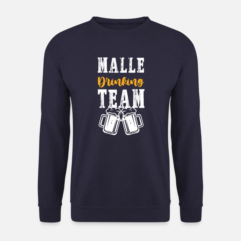 Malle Drinking Team - Unisex Sweatshirt - navy