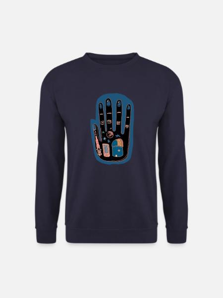 Hand of tomorrow - Unisex Sweatshirt - navy