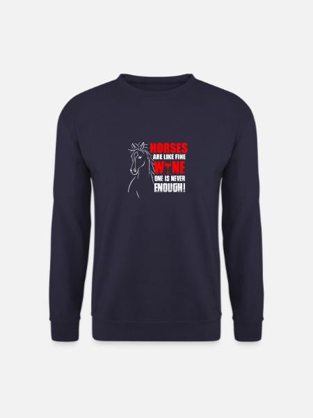 Pferd Horses - Unisex Pullover - Navy