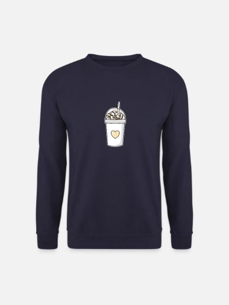 Vanilla milkshake - Unisex Sweatshirt - navy